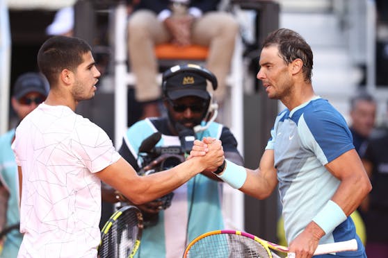 Carlos Alcaraz gewinnt das Generationen-Duell gegen Rafael Nadal.