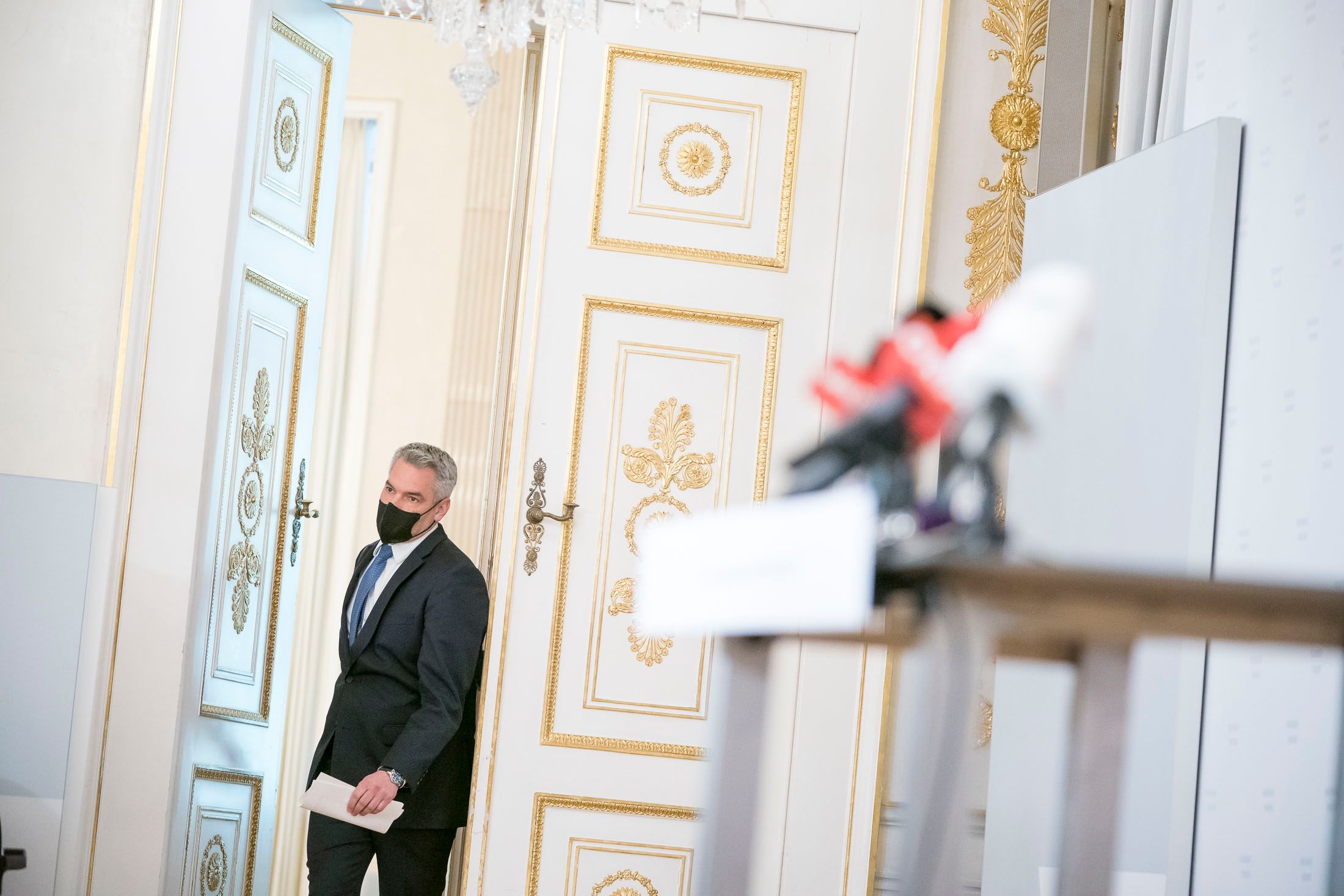 Bundeskanzler Karl Nehammer sorgte für Unruhe auf den Aktienmärkten.