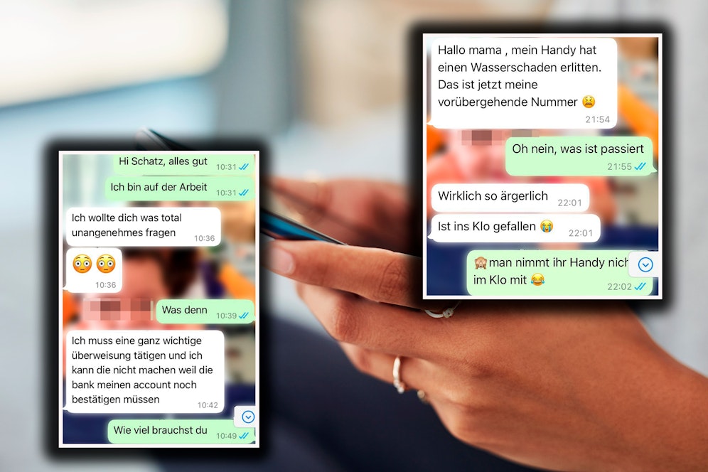 Jasmins Eltern wurden von Betrügern reingelegt. 