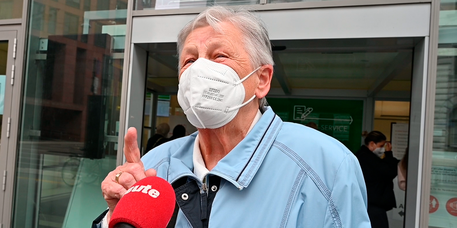 Frau Margarethe (80) im "Heute"-Talk.