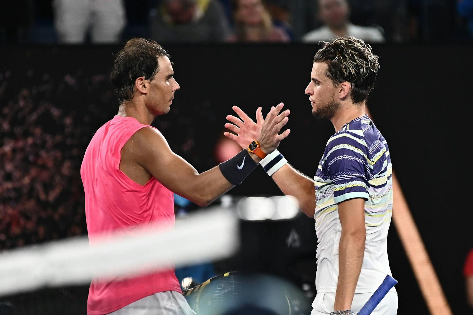 Rafael Nadal will keinen Druck auf Österreichs Tennis-Ass Dominic Thiem aufbauen. 