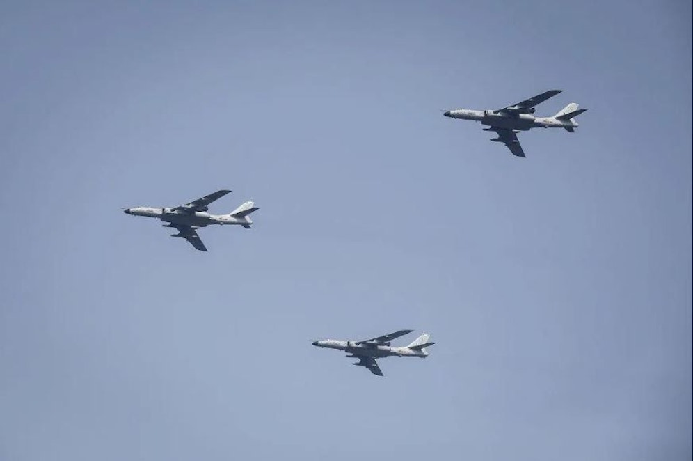 Chinesische Militärflugzeuge in Taiwans Luftverteidigungszone. (Symbolbild)
