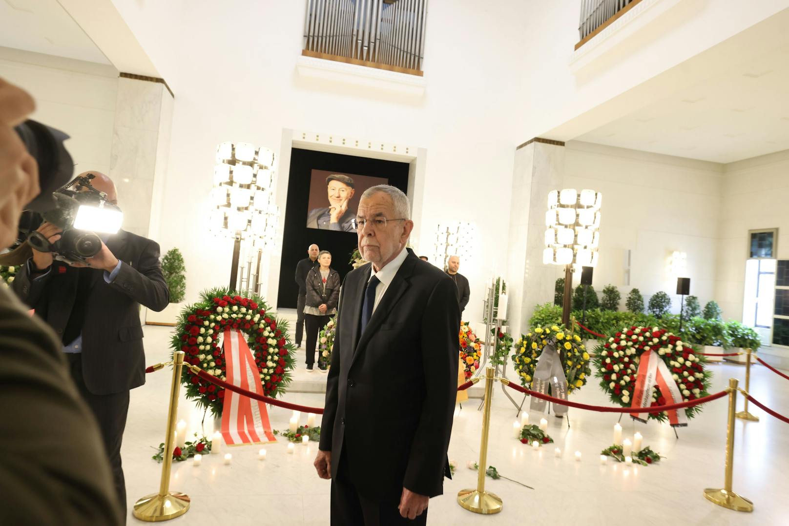 Viele prominente Gäste, wie etwa Bundespräsident Alexander Van der Bellen, kamen vorbei.