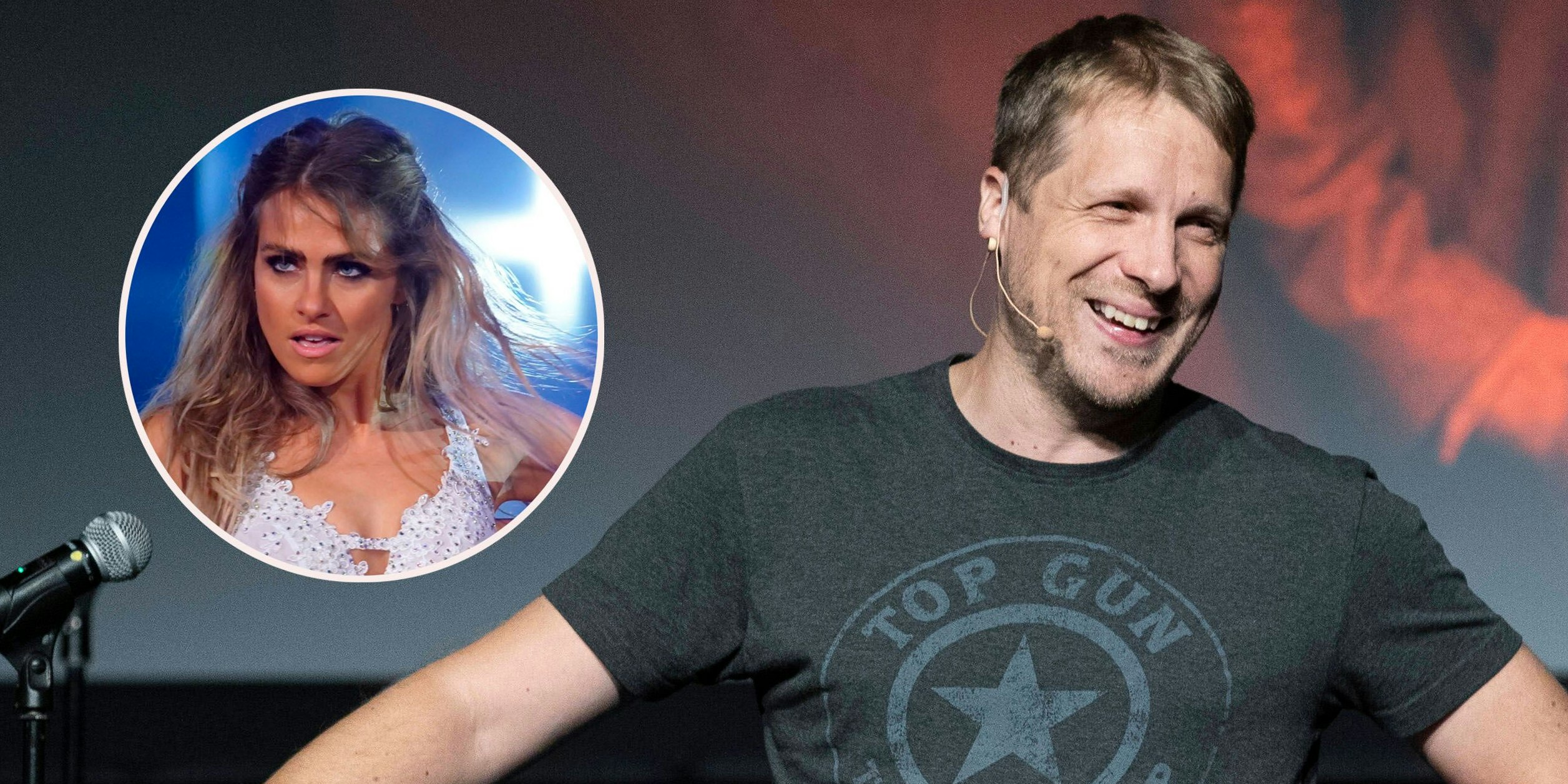 Oli Pocher lästert über Sarah Mangione.