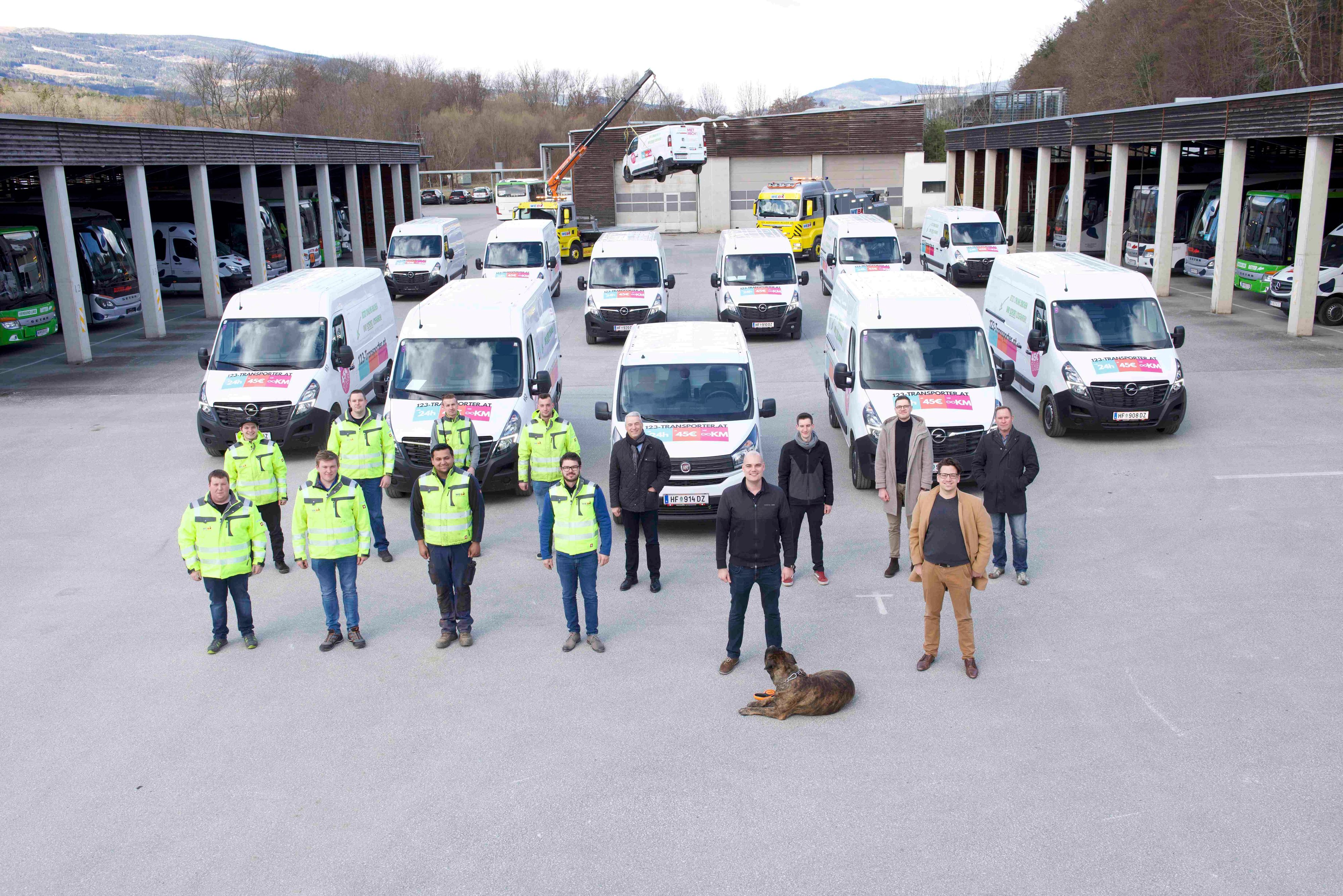 Digitales Transporter-Sharing - 123-Transporter sichert sich mit innovativem Ansatz Investment und will an die europäische Spitze.