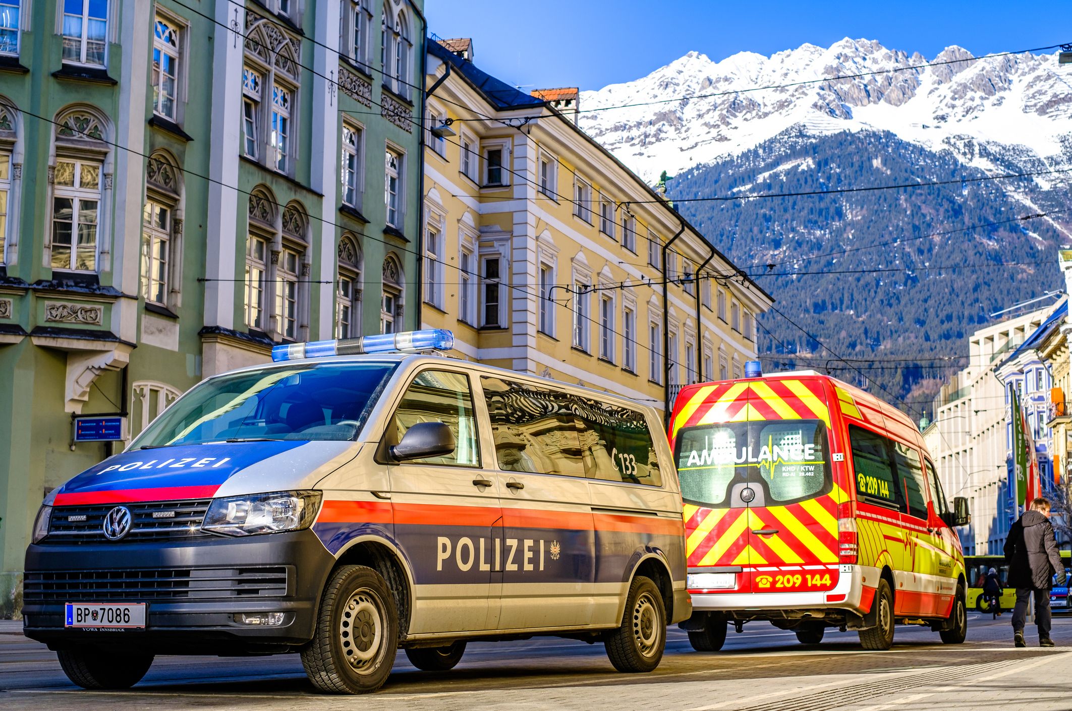 Die Innsbrucker Polizei konnte den gesuchten Mörder verhaften.