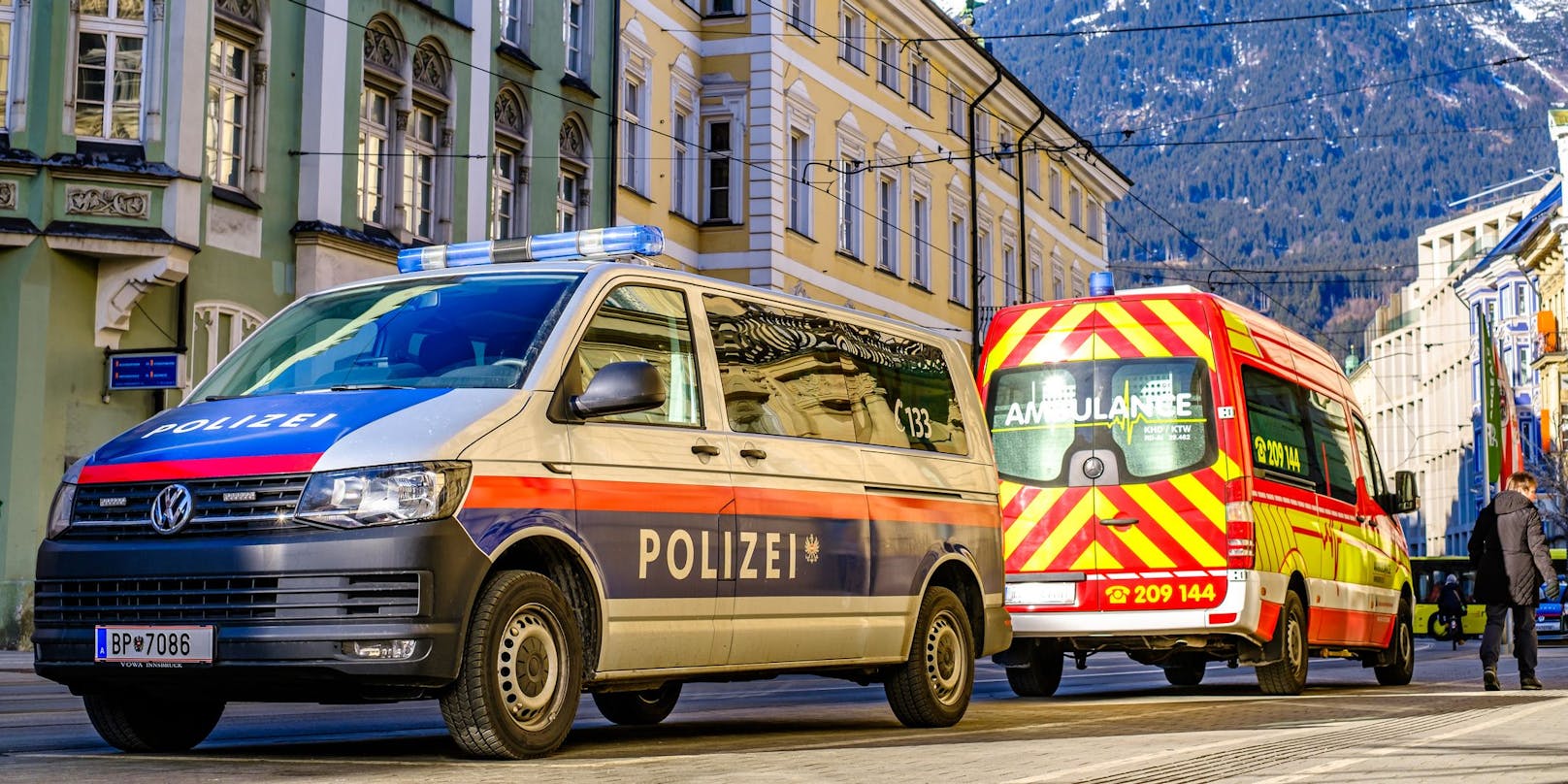 Die Innsbrucker Polizei konnte den gesuchten Mörder verhaften.