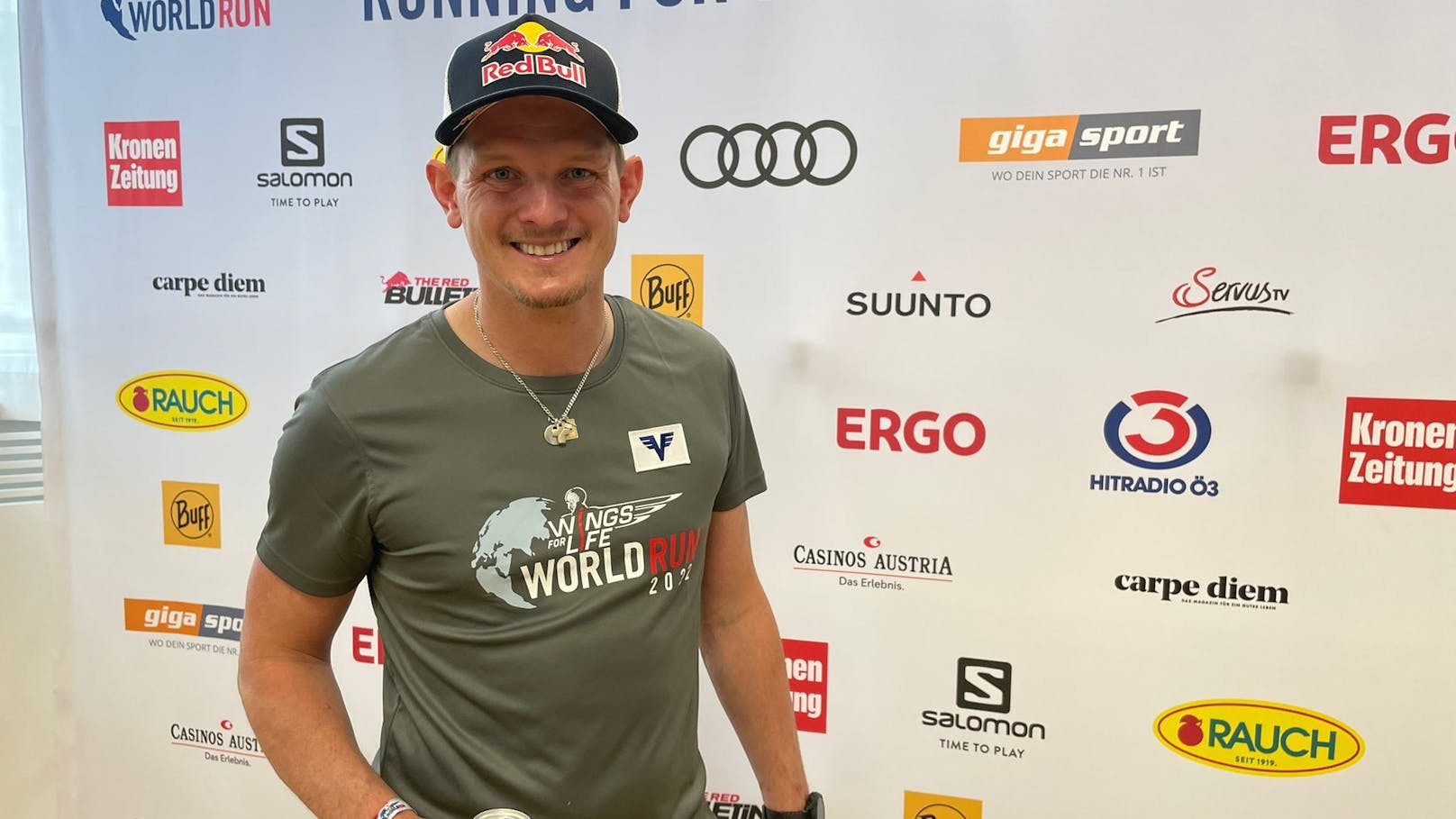 Thomas Morgenstern beim "Wings for Life World Run".