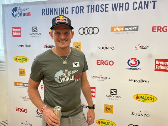 Thomas Morgenstern beim "Wings for Life World Run".