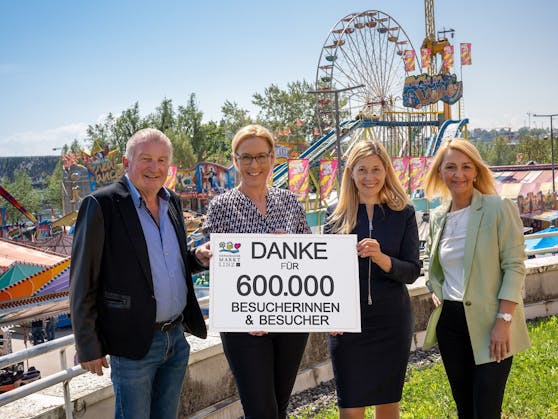 v.l.n.r.: Alfred Winkler, Anke Merkl, Doris Lang-Mayerhofer, Manuela Damm
