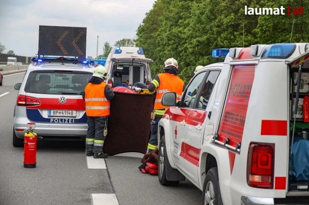 Der Mann wurde von der Notärztin versorgt.