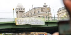 Banner in Wien – Grüne wollen neuen Feiertag am 8. Mai