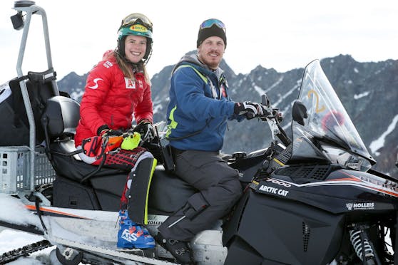 Katharina Liensberger und Raphael Hudler.