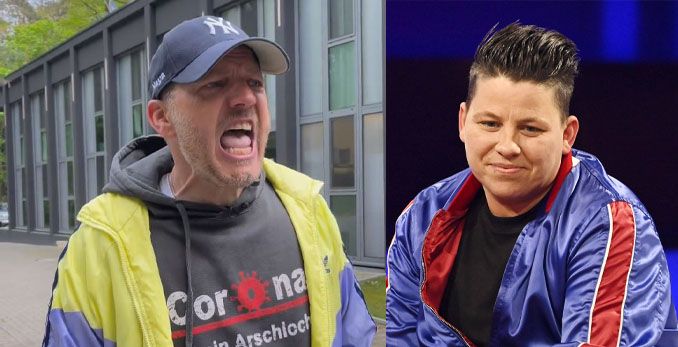 Mario Barth lästert über Kerstin Ott.