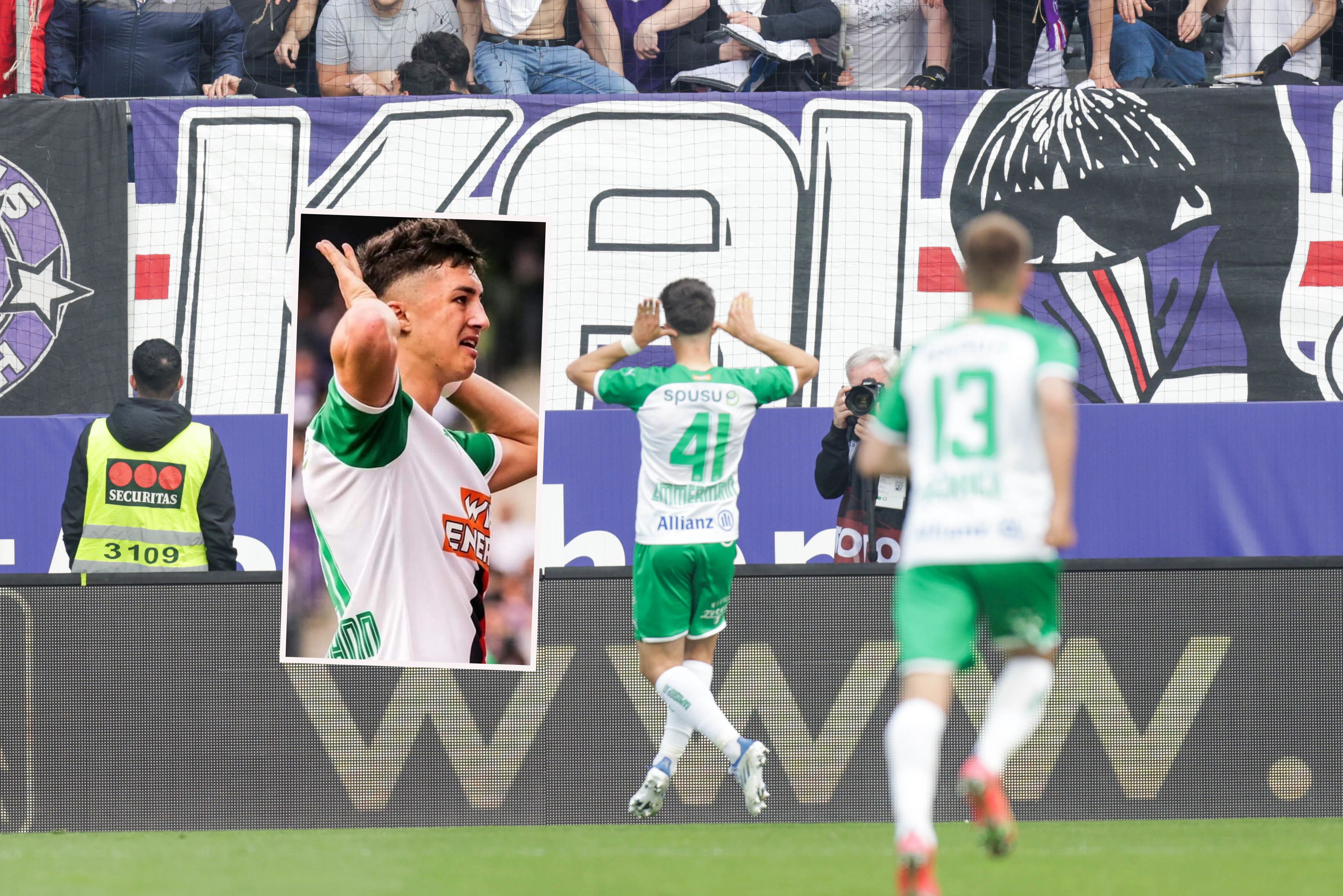 Zimmermann jubelte laut Referee xxx zu provokant.