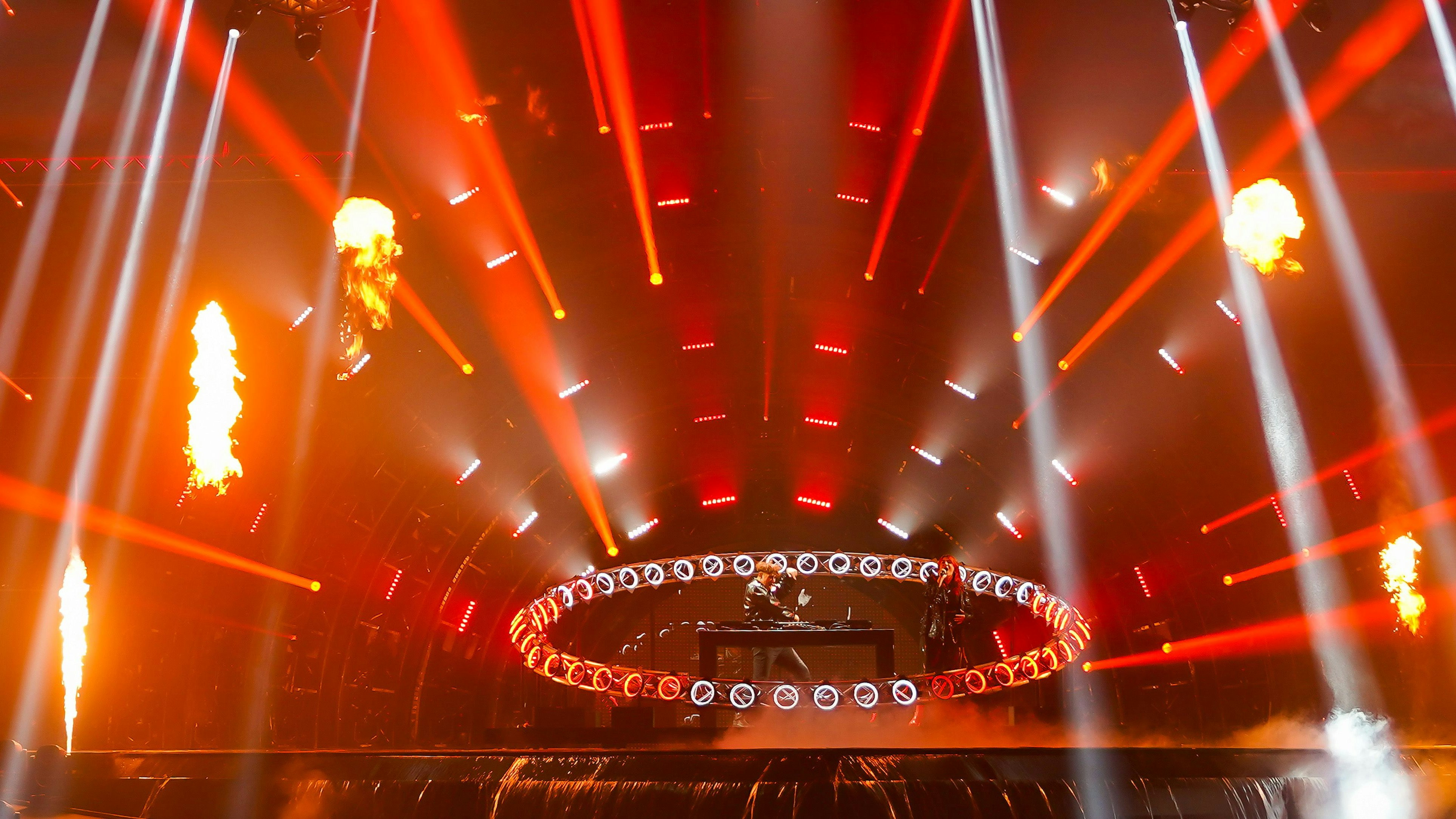 Die Proben liefen toll: Luca: "Durch so eine Bühne bekommt man erst echte Bühnenpräsenz!"