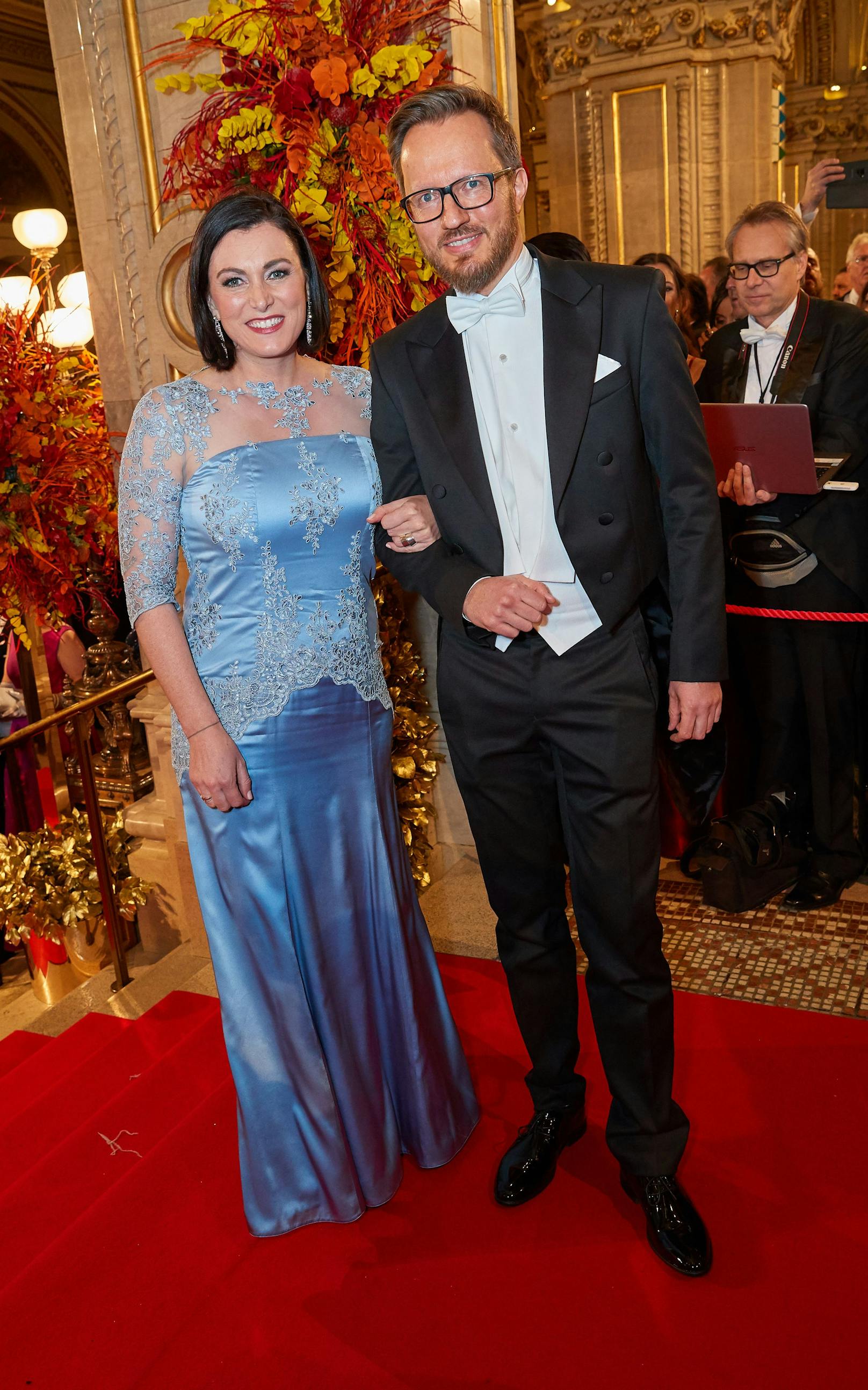 Elisabeth Köstinger und Thomas Kassl beim Opernball 2019 