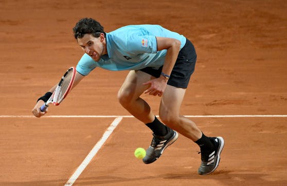 Thiem war nur kurz in Rom zu Gast.