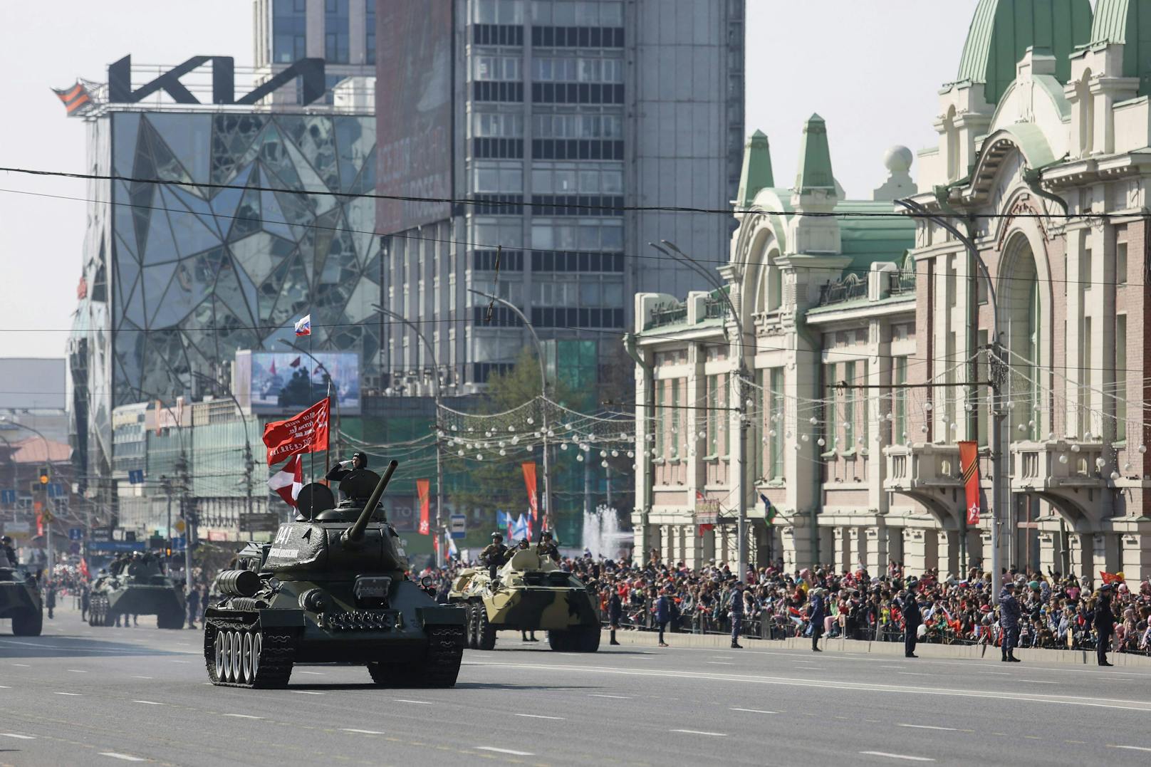 In Russland feiert man den 9. Mai als den "Tag des Sieges".