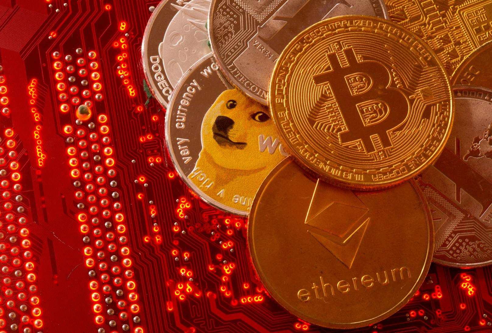 Bitcoin und andere Kryptowährungen verlieren an Wert.