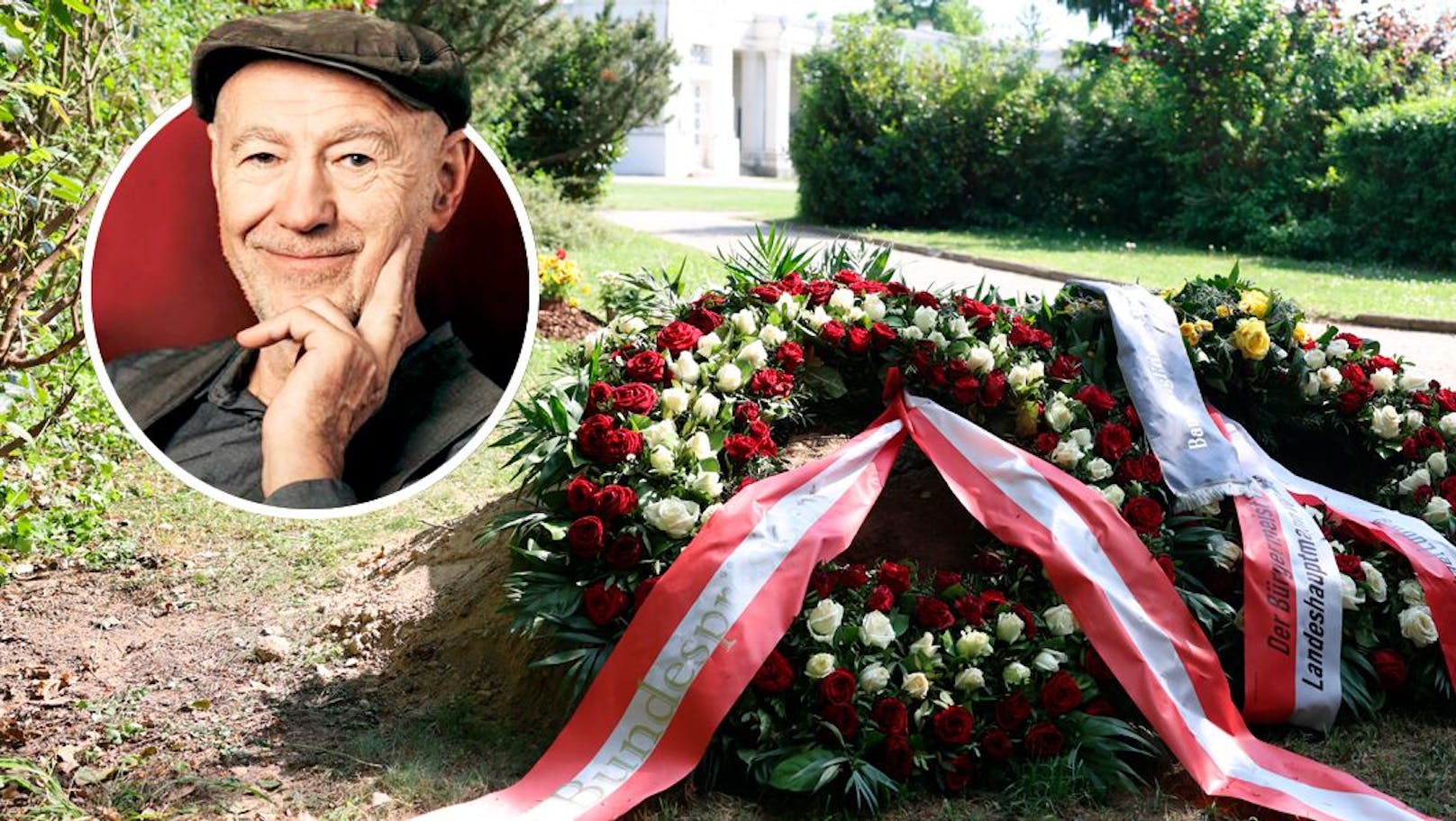Willi Resetarits' letzte Ruhestätte am Wiener Zentralfriedhof.