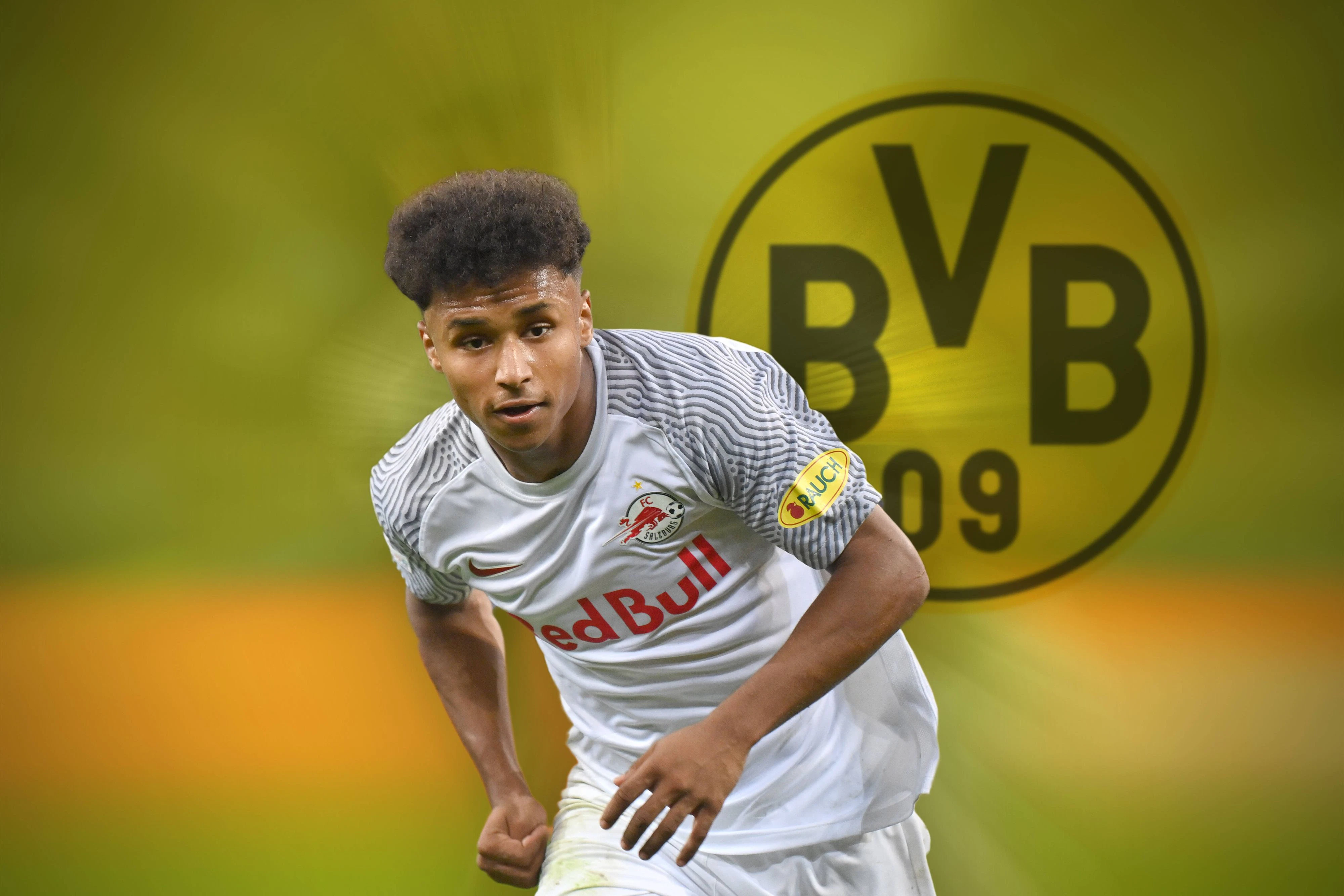 Karim Adeyemi ist am Dienstag nach Dortmund gereist. 