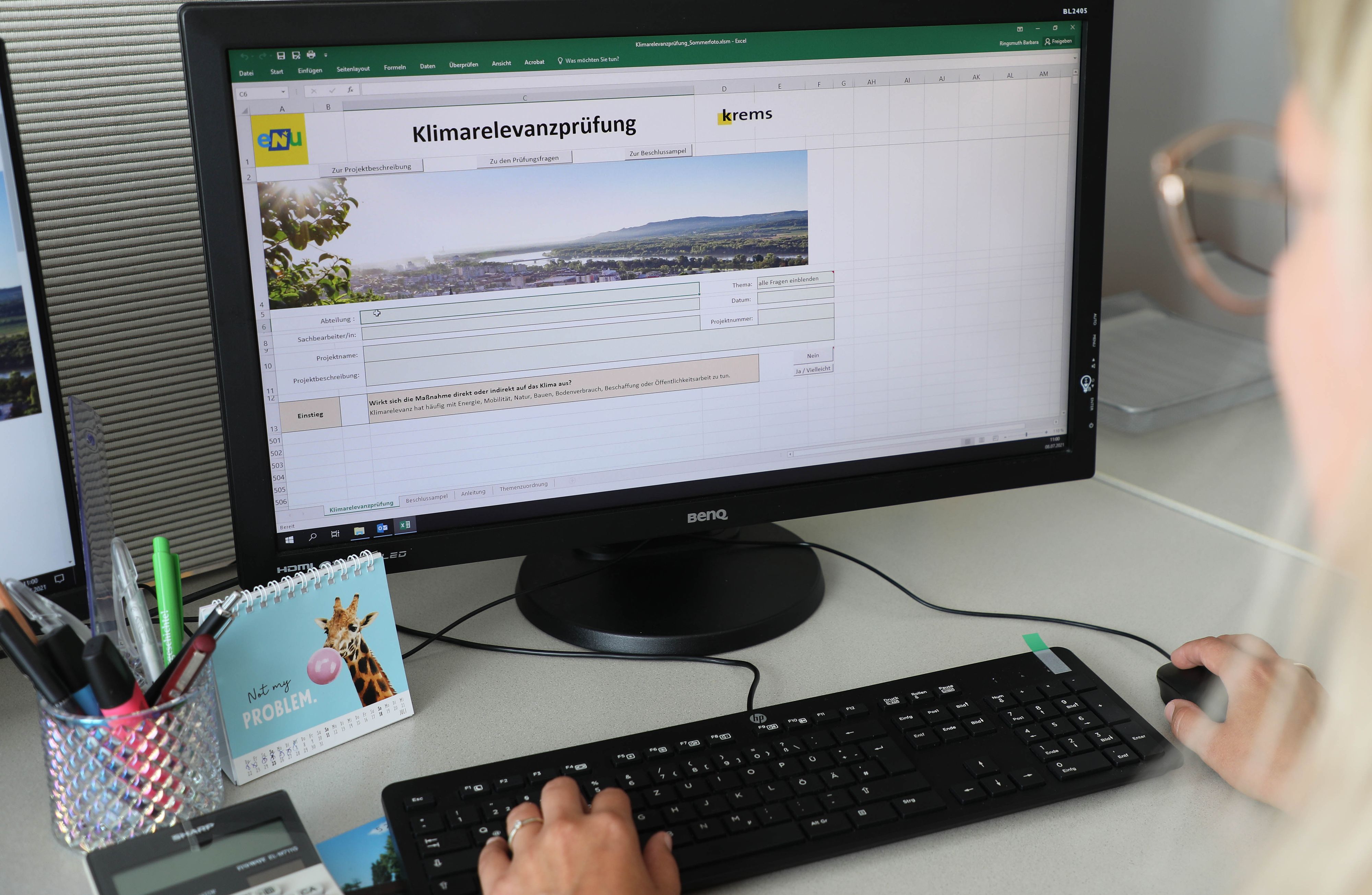 Klimarelevanzprüfung am PC