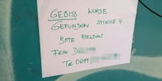 "Gebiss gefunden" – Gemeindebau-Brief sorgt für Lacher