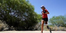 Weltrekord: Frau rennt 104 Marathons – mit einem Bein