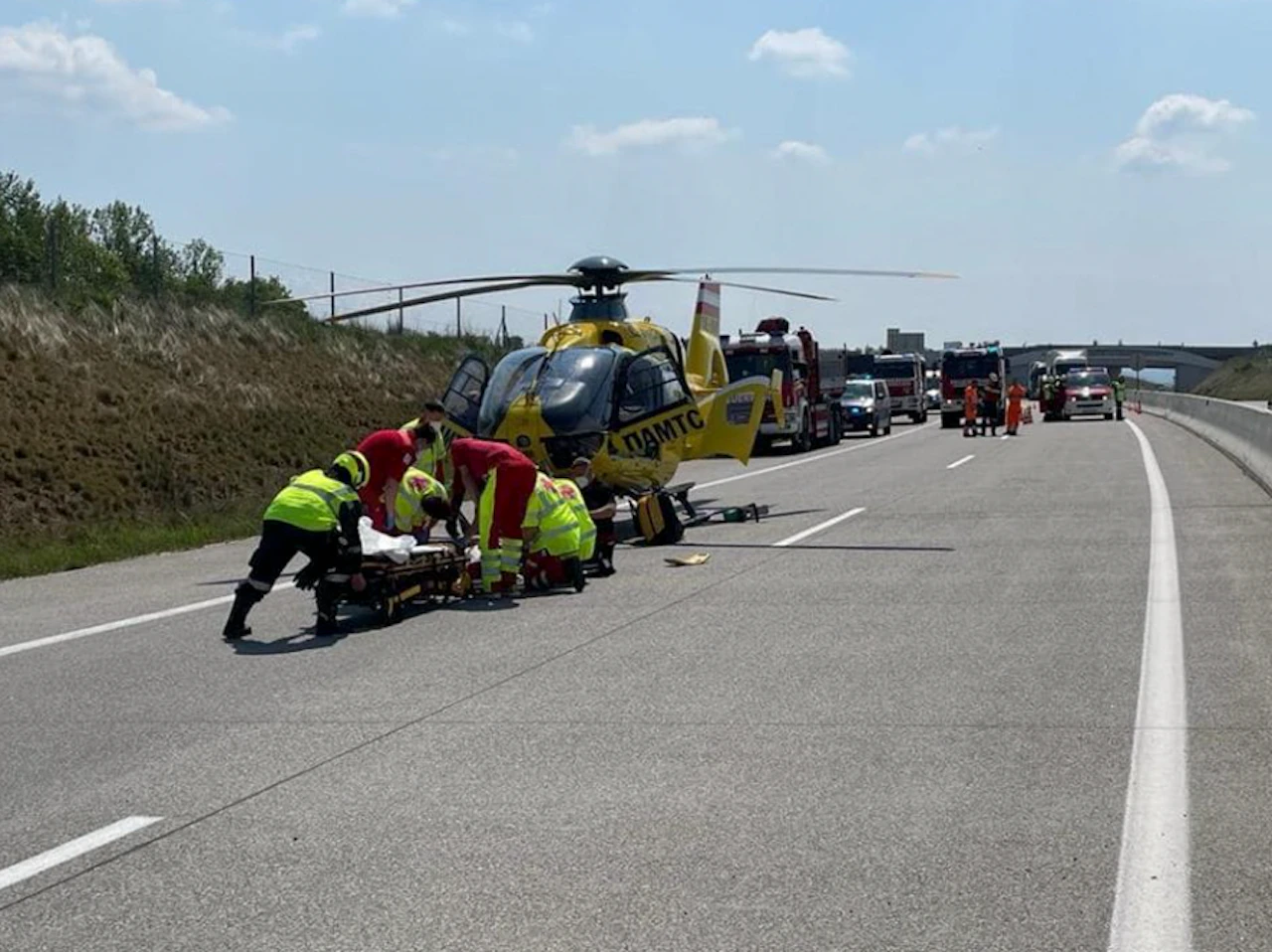 unfall auf der a5 heute morgen