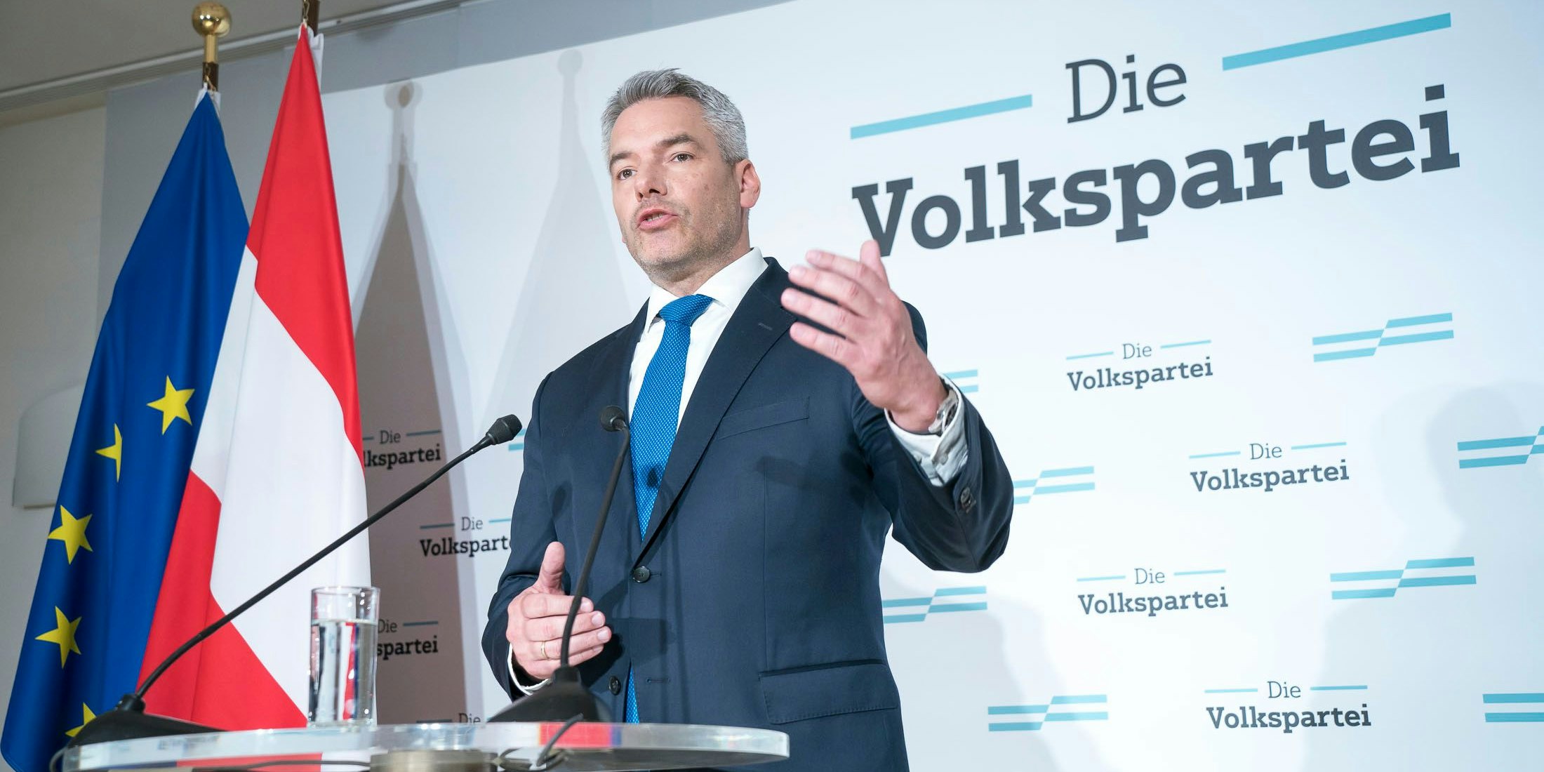 Bundeskanzler Karl Nehammer war im "Ö1-Morgenjournal" im Interview.