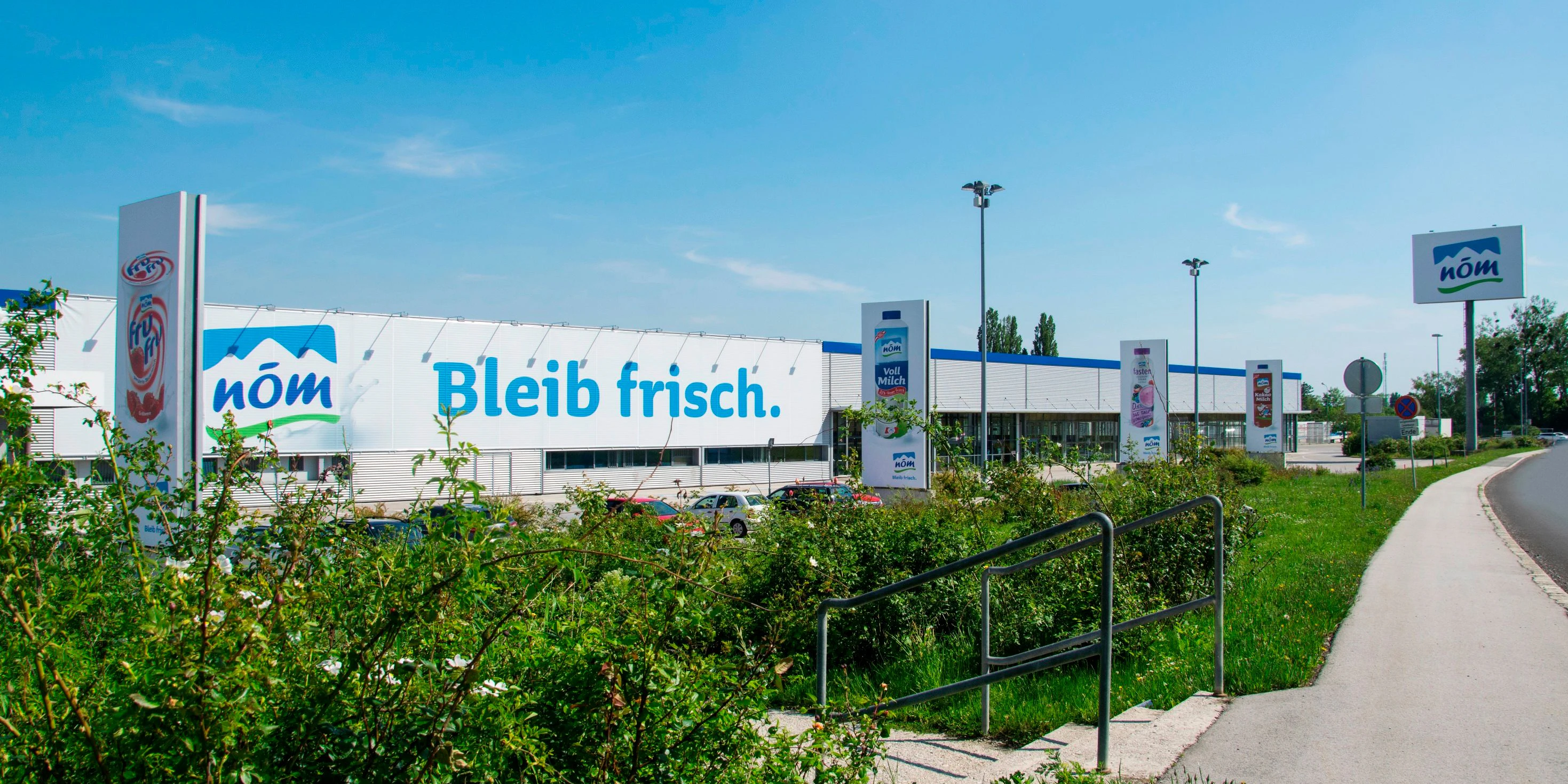 Die nöm-MIlchpackungen werden die Produktion künftig verändert verlassen.