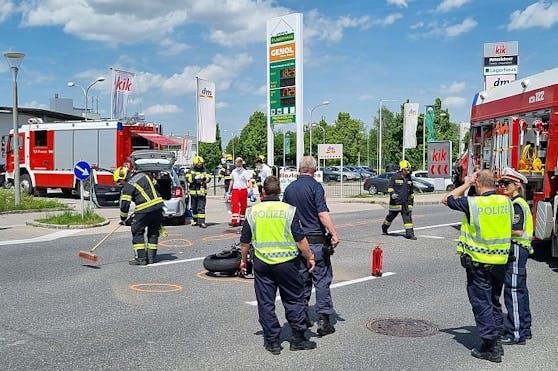 Der Mann hatte bei der Kollision mit dem Auto keine Chance.