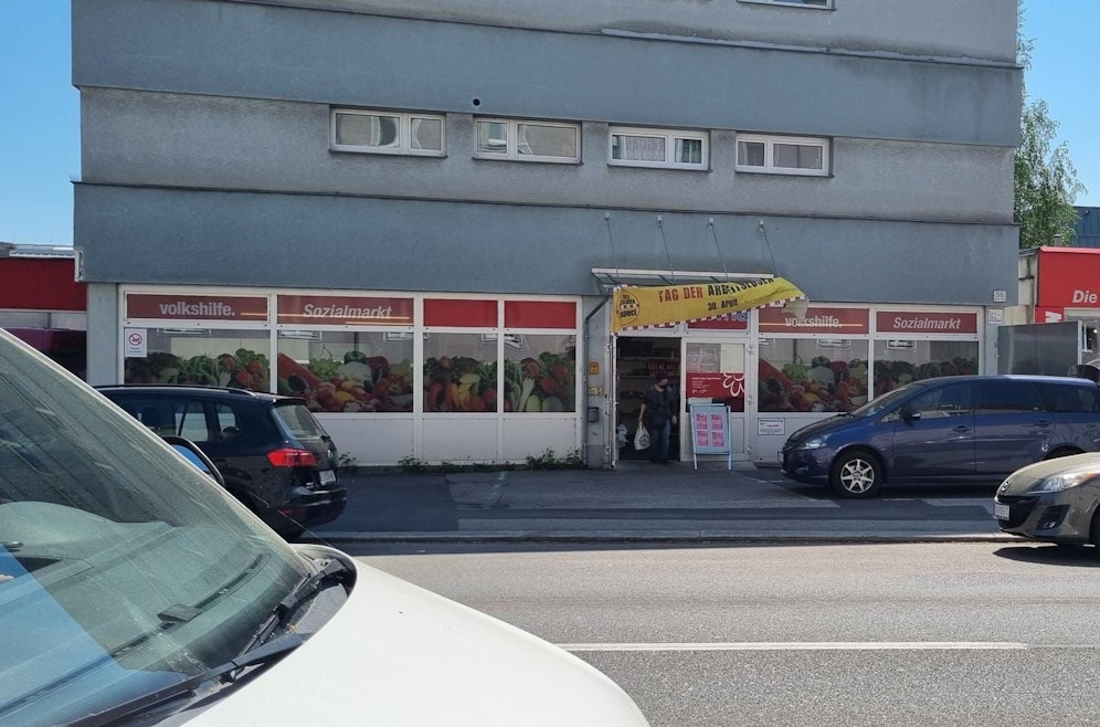 Im Sozialmarkt in Linz-Urfahr gibt es nur mehr eine Packung Eier pro Person.