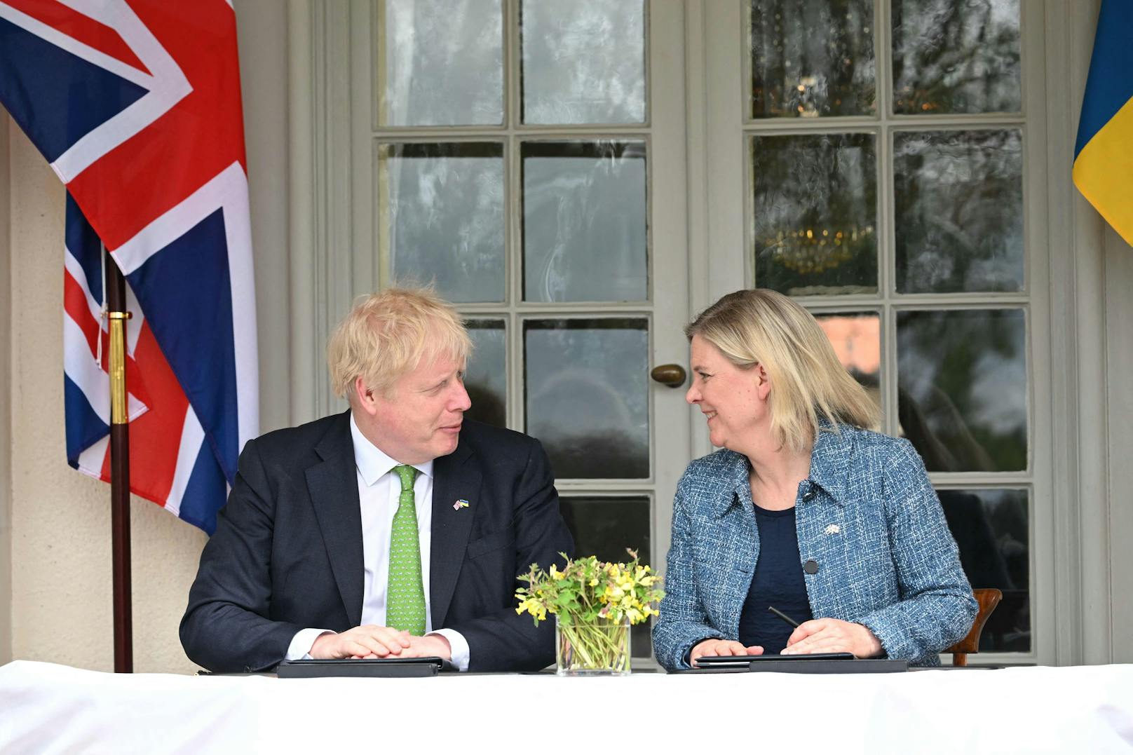 "Politische Solidarität": Das verteidigungspolitische Abkommen zwischen Großbritannien und Schweden wurde unterzeichnet.