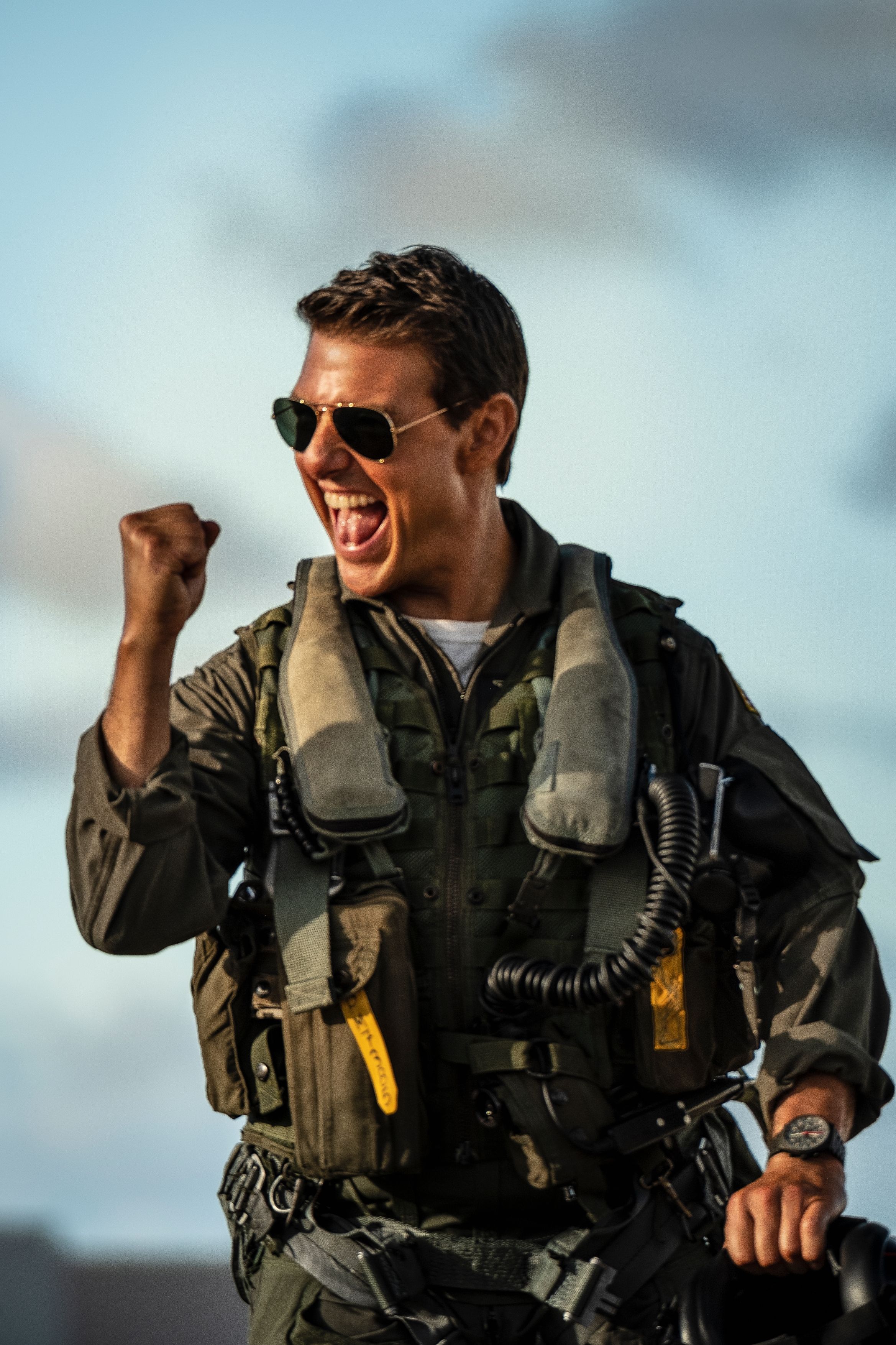 Tom Cruise freut sich schon.