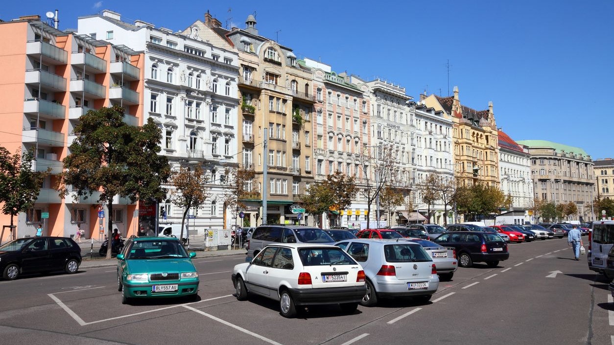 In Wien werden bis zu 234 Euro Park-Miete fällig