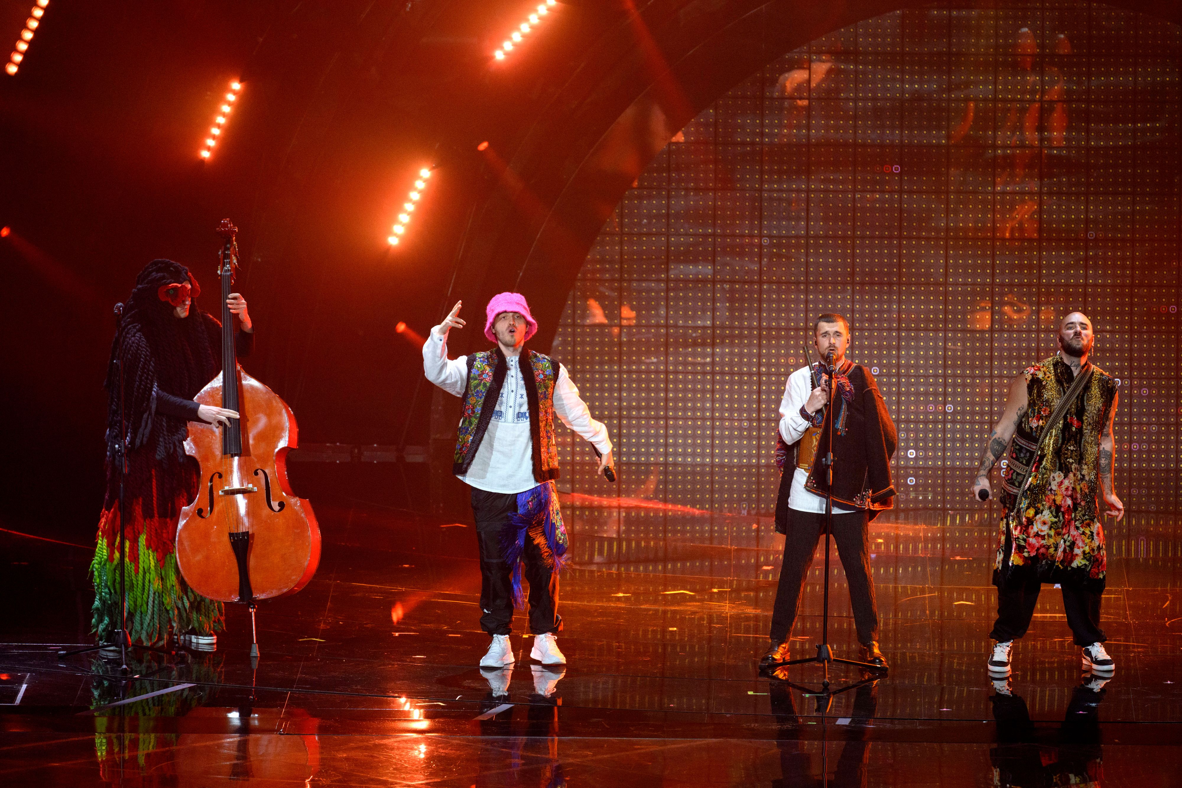 Kalush Orchestra vertritt in diesem Jahr die Ukraine beim Eurovision Song Contest.