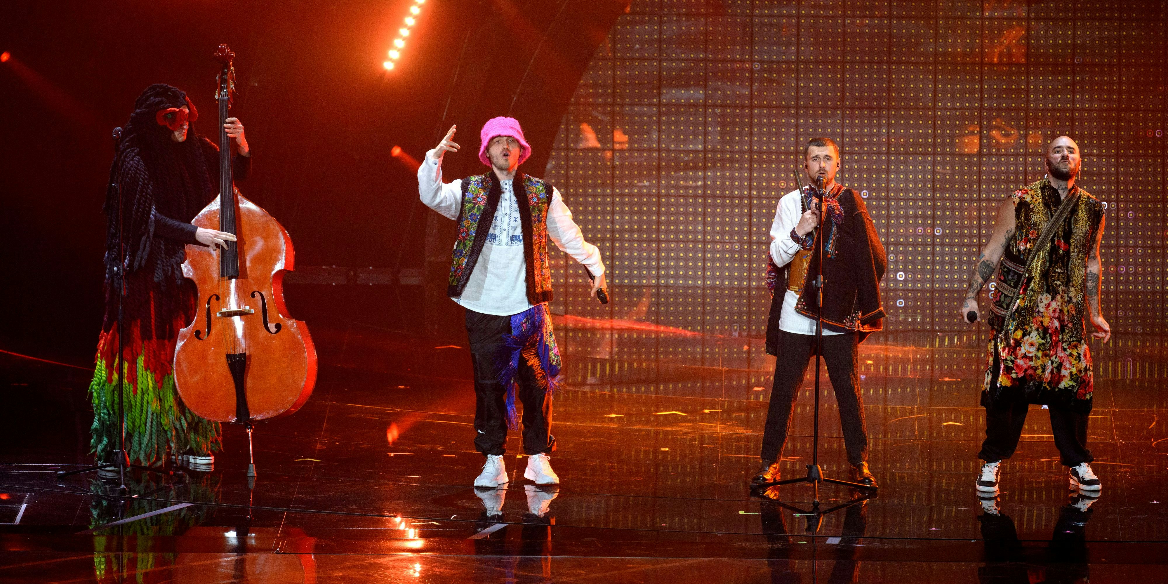 Kalush Orchestra vertritt in diesem Jahr die Ukraine beim Eurovision Song Contest.