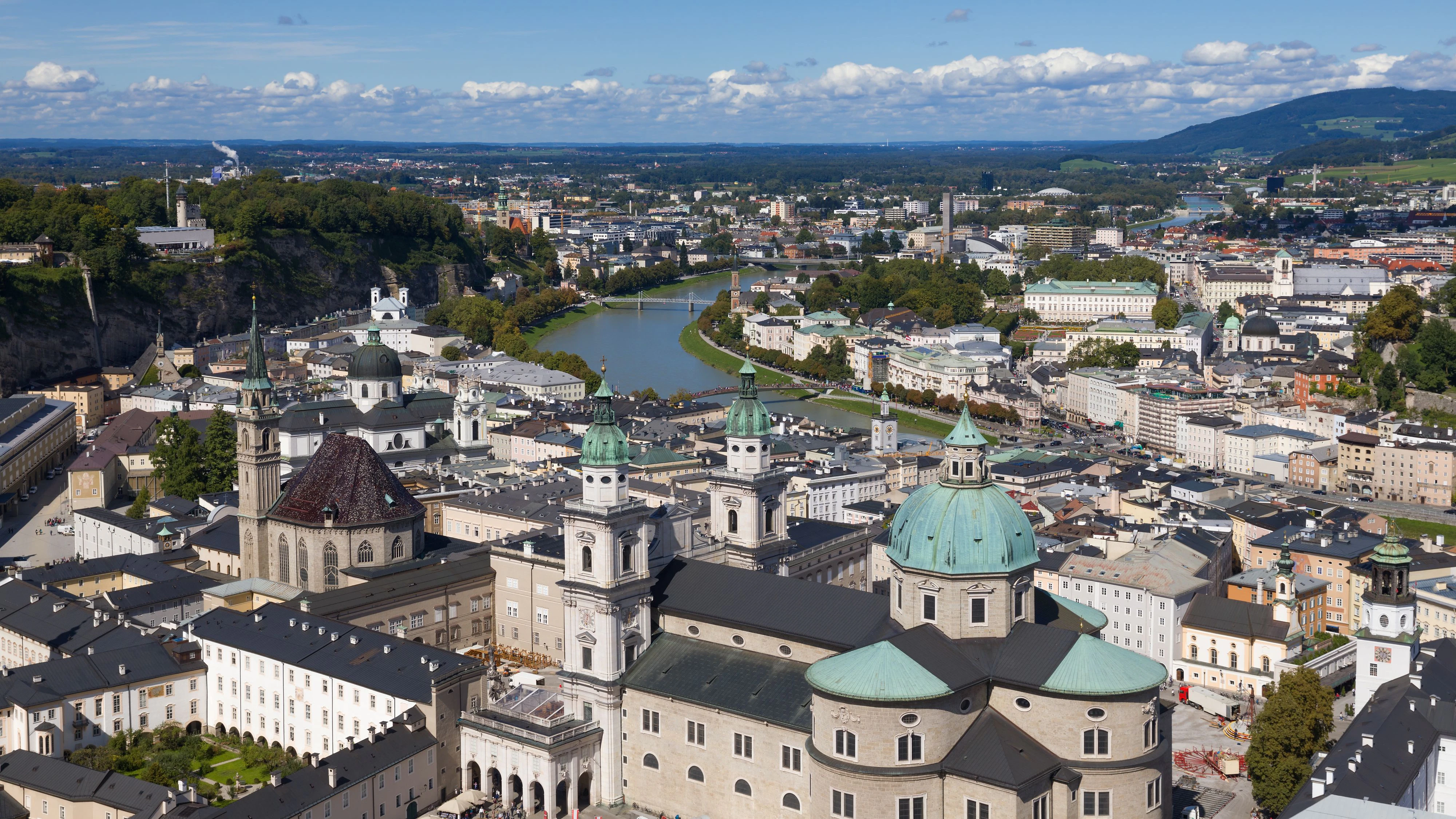 Blick auf Salzburg