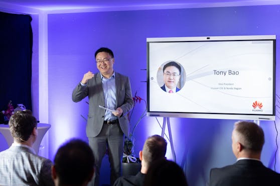 Tony Bao, Vice President der CEE &amp; Nordic Region von Huawei.