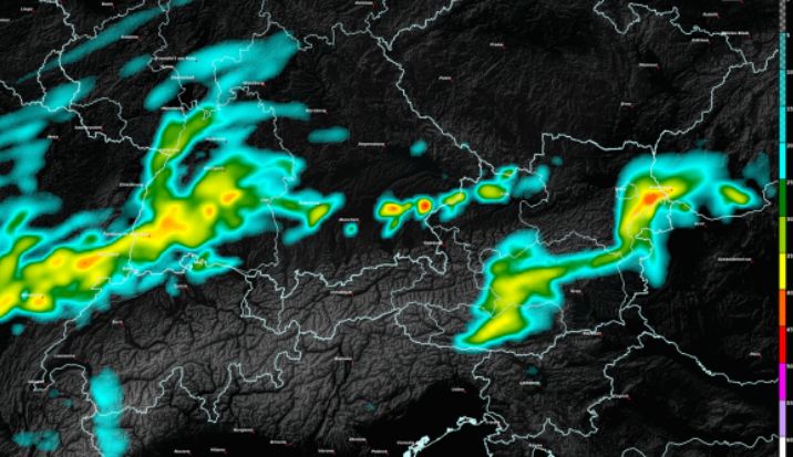 Am Donnerstagnachmittag und -abend sind erste Gewitter zu erwarten.