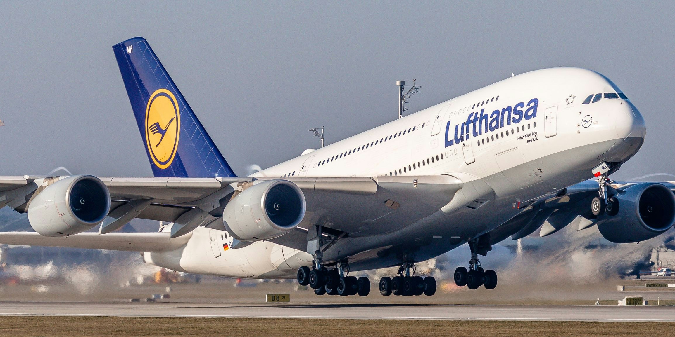 Der Vorfall ereignete sich bei einem Flug von Frankfurt nach Budapest.