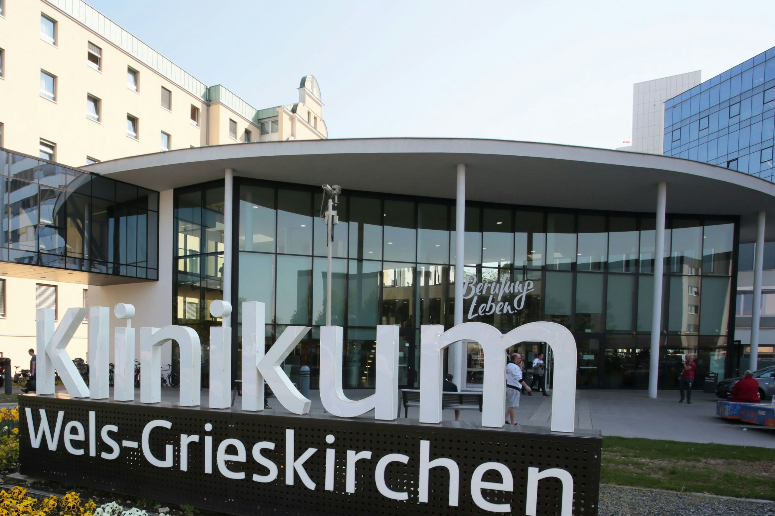 Das kleine Mädchen wurde in das Klinikum Wels gebracht.