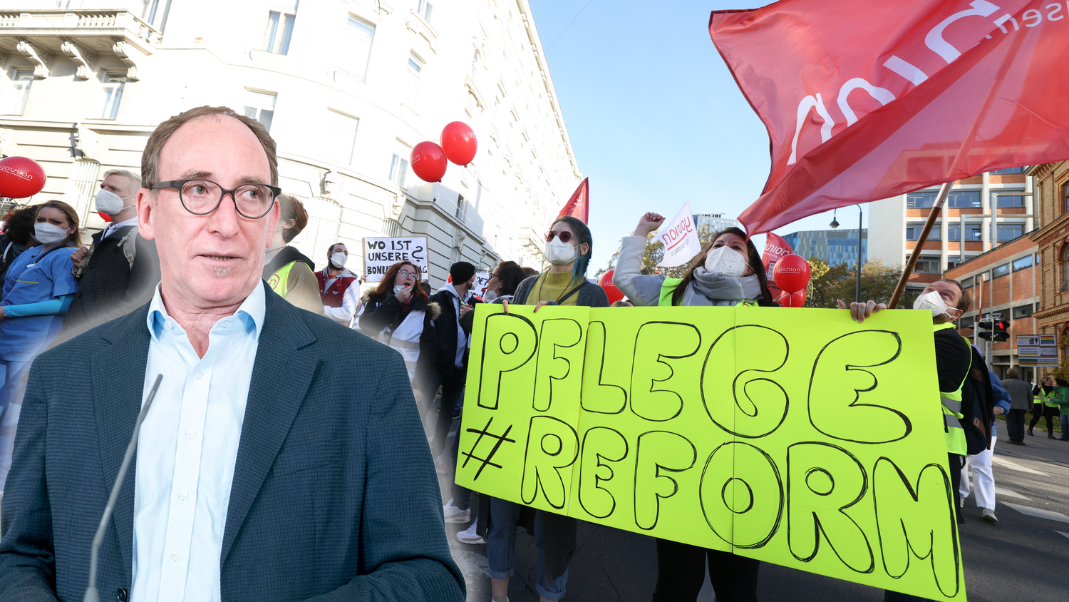 Regelmäßig demonstrieren Ärzte und Pfleger für bessere Arbeitsbedingungen, nun ist es so weit.