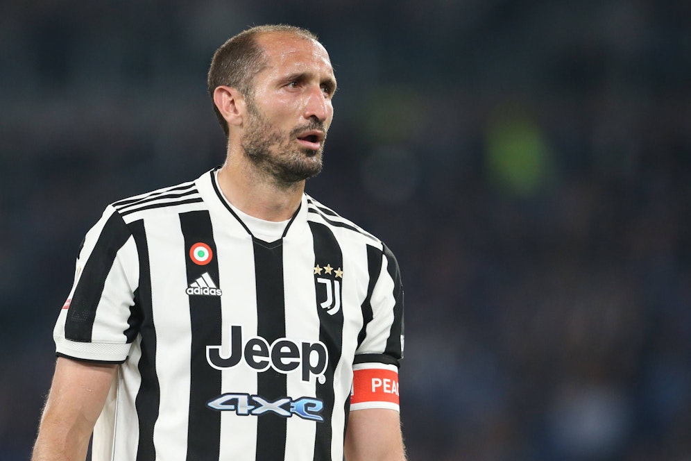 Giorgio Chiellini nimmt Abschied von Juventus. 