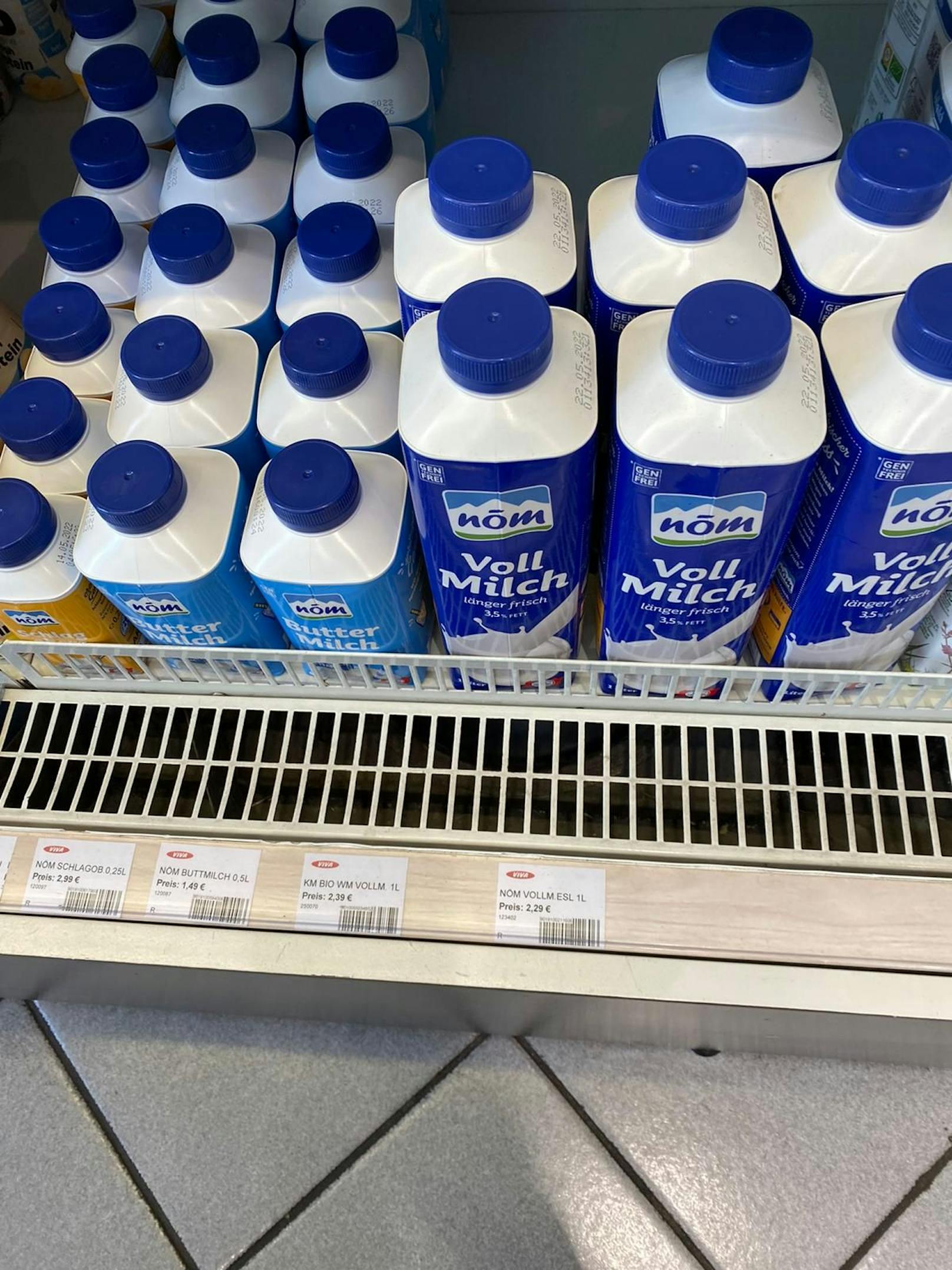 Duschgel, Butter oder Milch - die Preise sind extrem angestiegen.