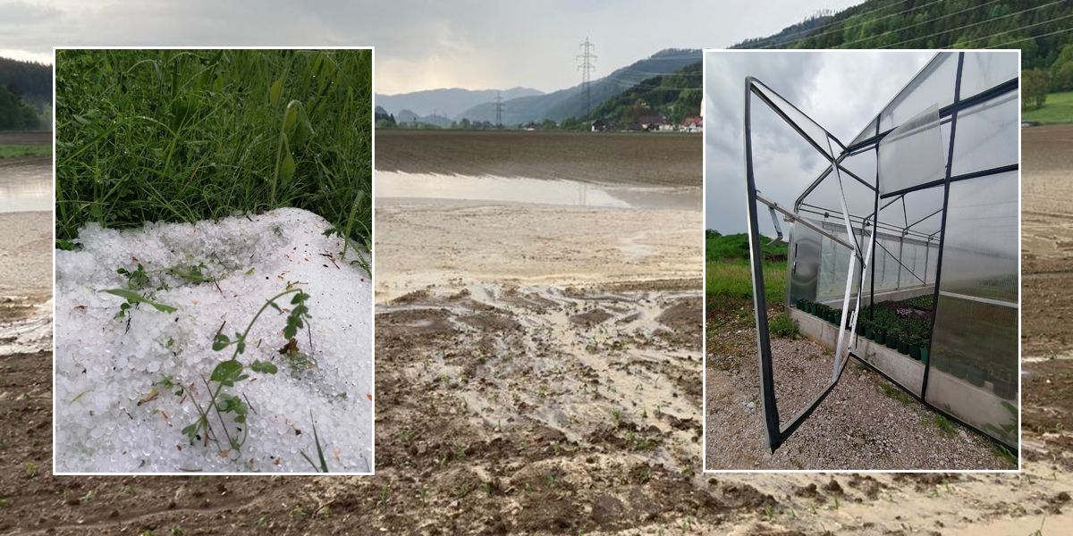 In Kärnten richteten die schweren Unwetter am Freitag Schäden im Ausmaß von mindestens einer Viertelmillion Euro an.