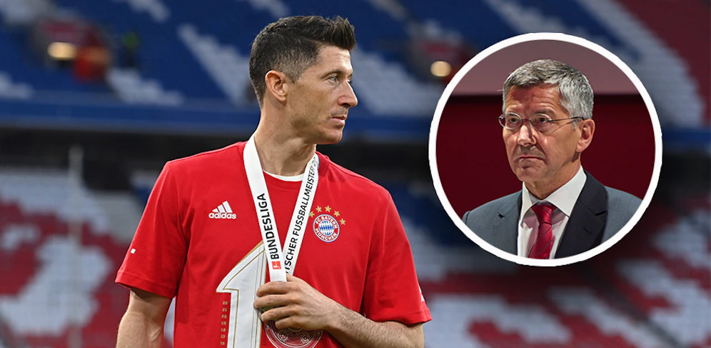 Bayern-Präsident Herbert Hainer spricht im Fall Robert Lewandowski ein Machtwort. 