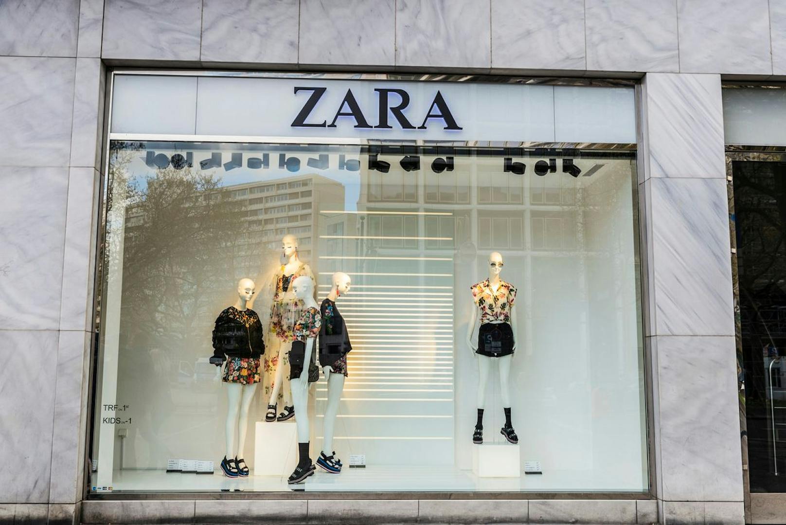 Online-Rücksendungen bei Zara werden kostenpflichtig
